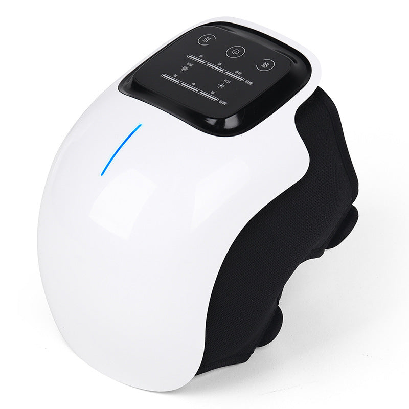4-in-1 Smart Knee Massager | Infrared Red Light, Heat, Vibration & Laser Therapy