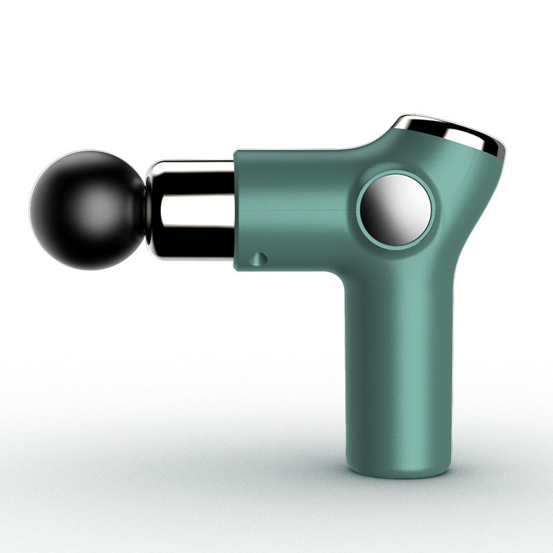 Compact Percussion Massage Gun | 32 Speeds, LCD Display & 4 Interchangeable Heads