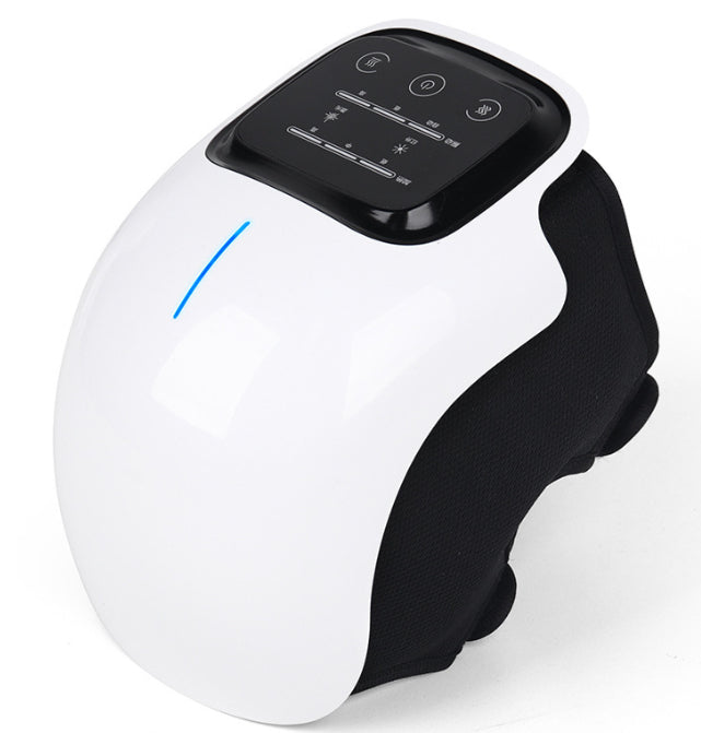4-in-1 Smart Knee Massager | Infrared Red Light, Heat, Vibration & Laser Therapy