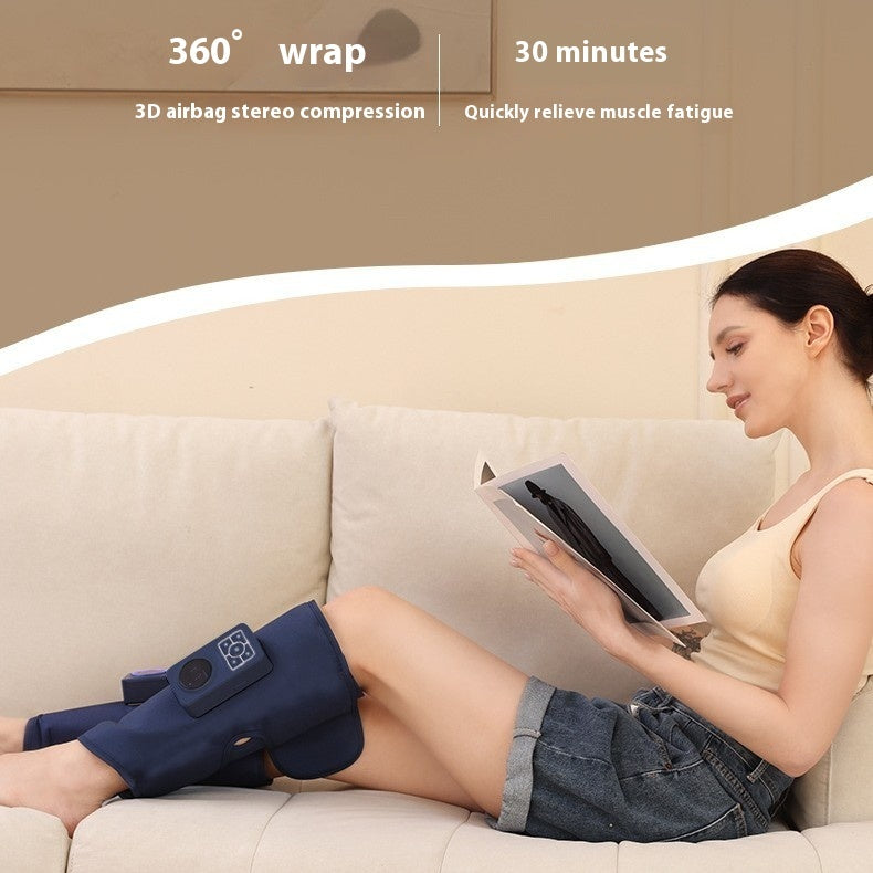 EMS Calf & Leg Massager | Electric Pulse, Airbag & Heat Therapy