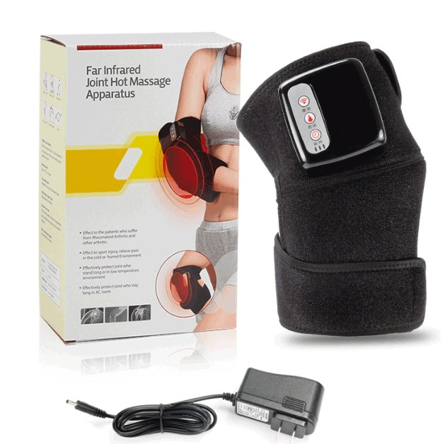 Far Infrared Joint Massager Wrap | Knee, Shoulder & Elbow Heat & Vibration Therapy