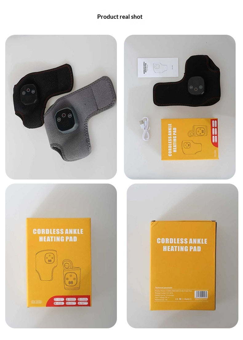 Graphene Heat & Vibration Joint Massager Wrap | Ankle, Wrist & Knee Relief