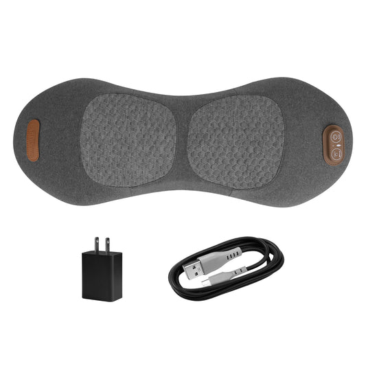 3-in-1 Lumbar Massage Pillow – Vibration, Heat & Airbag Stretching for Back Pain Relief