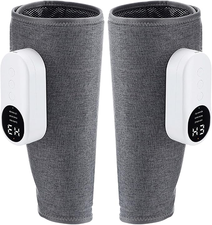 Wireless Calf & Leg Air Compression Massager | Heat & Vibration Relief