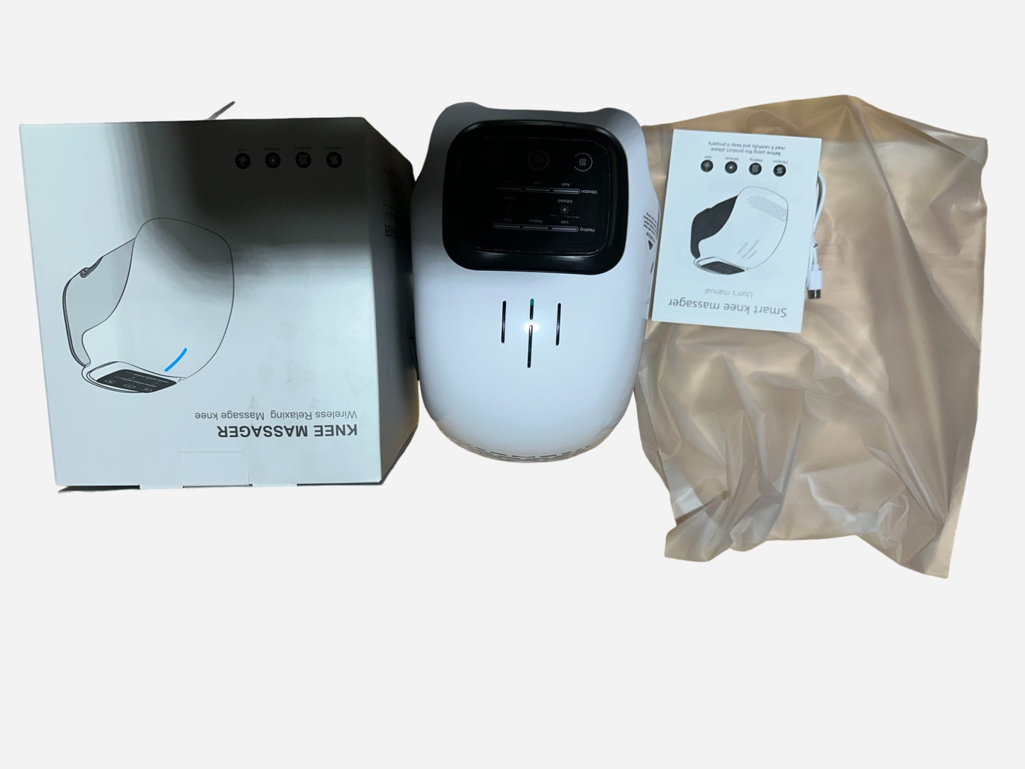 Smart Knee Massager – Infrared & Laser Heat, Vibration Therapy for Joint Pain Relief