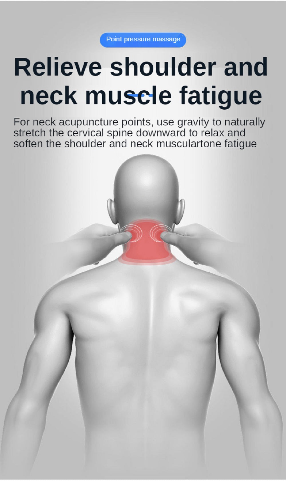 Cervical Neck Stretcher & Traction Pillow | Spine Alignment & Pain Relief