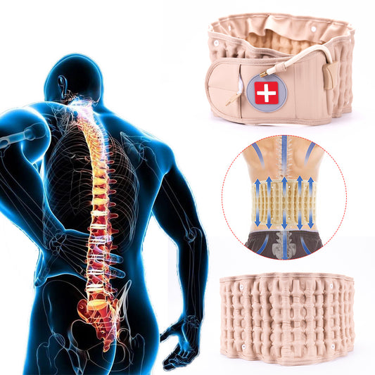 Spinal Air Traction Belt | Lumbar Decompression & Lower Back Pain Relief