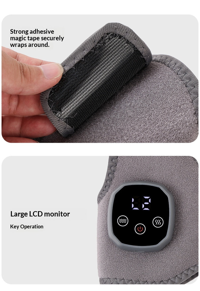 Graphene Heat & Vibration Joint Massager Wrap | Ankle, Wrist & Knee Relief
