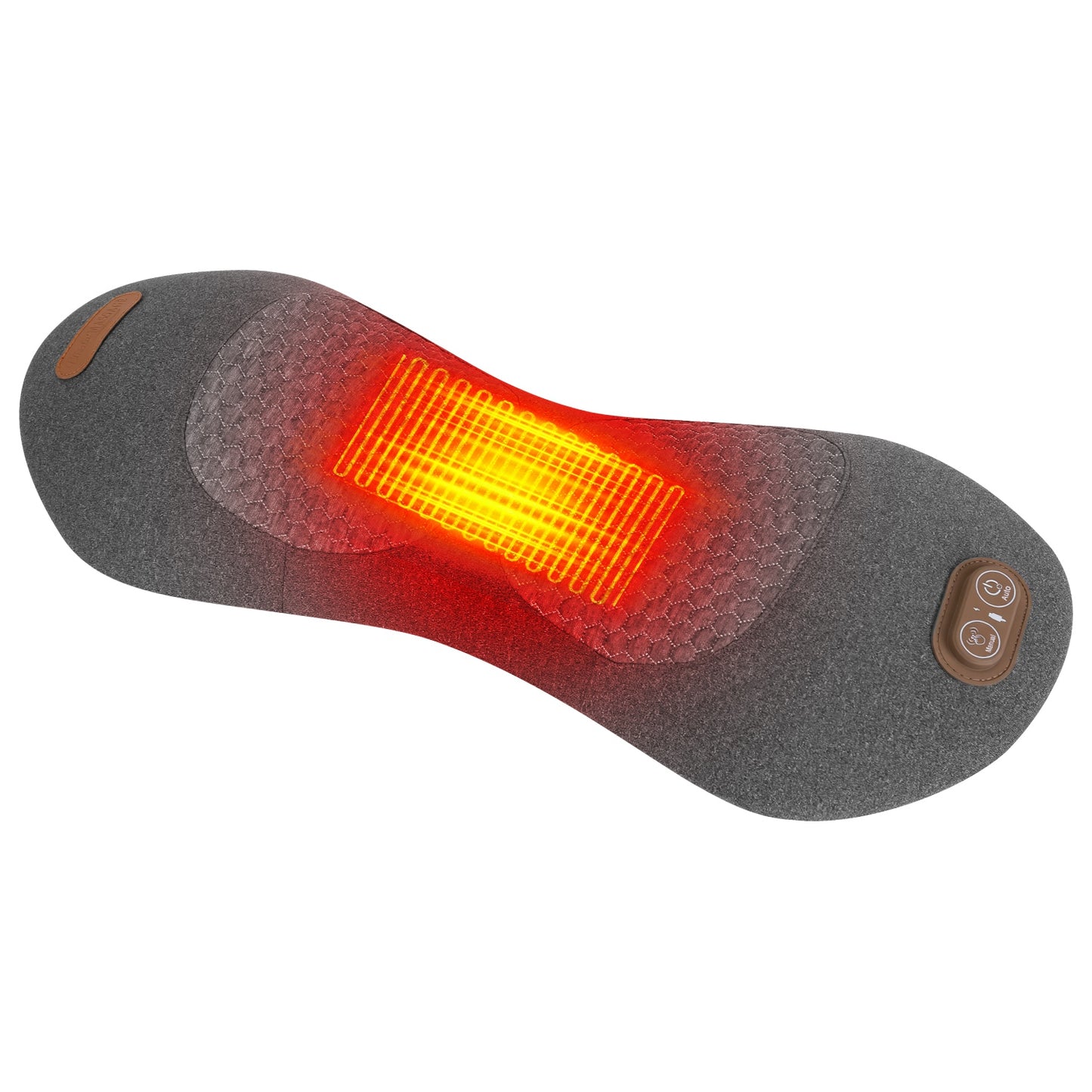 3-in-1 Lumbar Massage Pillow – Vibration, Heat & Airbag Stretching for Back Pain Relief