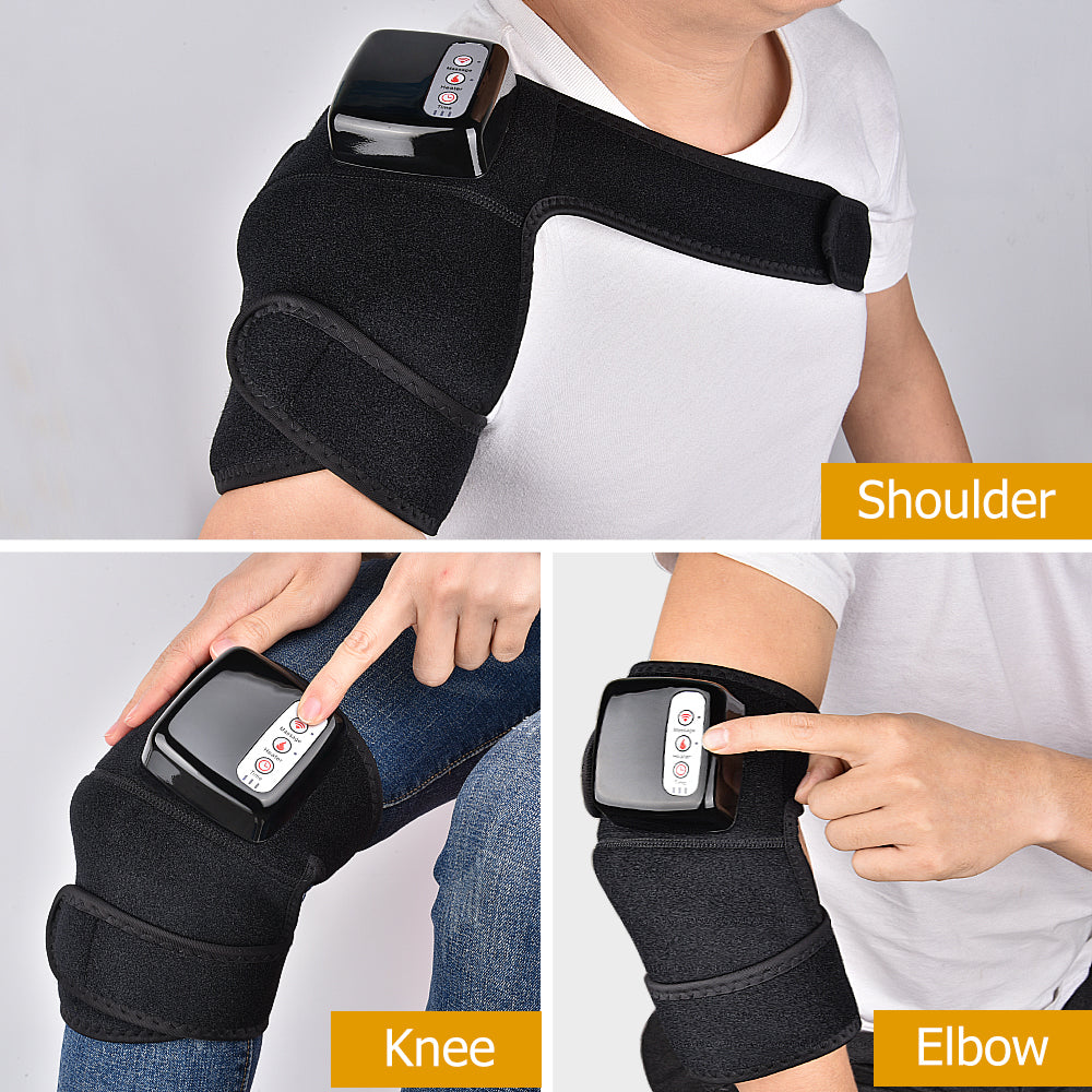 Far Infrared Joint Massager Wrap | Knee, Shoulder & Elbow Heat & Vibration Therapy