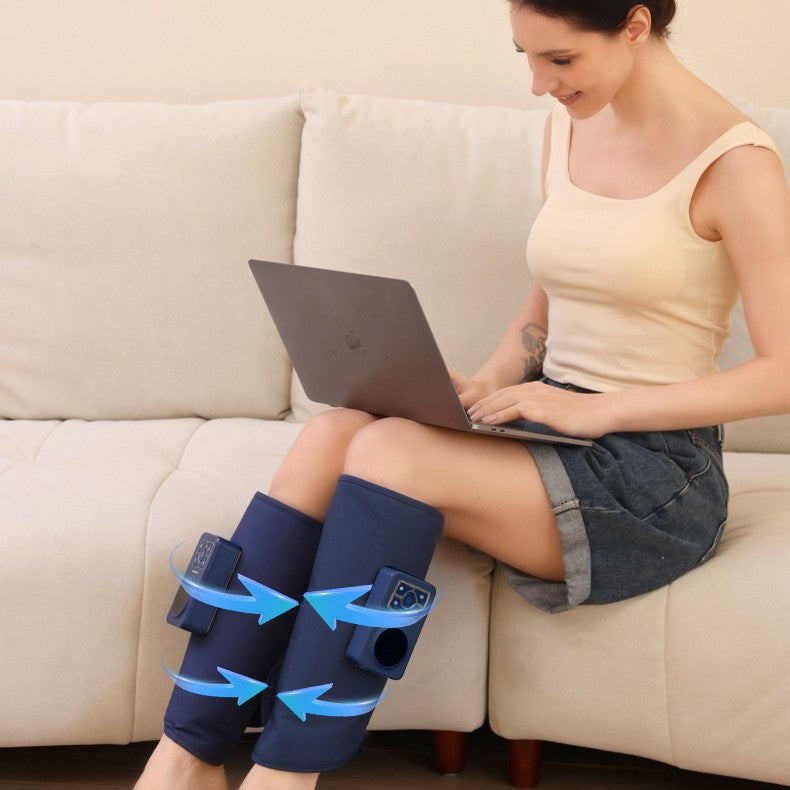 EMS Calf & Leg Massager | Electric Pulse, Airbag & Heat Therapy